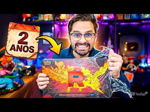 ABRI A CAIXA MAIS RARA DA EQUIPE ROCKET… DEPOIS DE 2 ANOS LACRADA! 😱