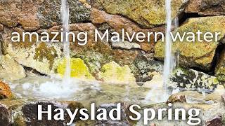 Thumbnail Hayslad Spring - constant flowing cold Malvern Water.