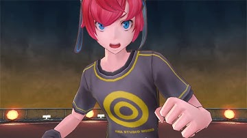 Digimon Story Cyber Sleuth Complete Edition (PC) - Arata and Leopardmon battle scene