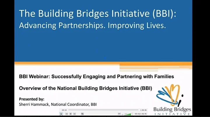 Building Bridges Initiative Webinar: Successfully ...