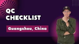 Which QC Checklist Will You Use? Profile