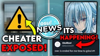 Top 100 Player Gets RESTRICTED! Akolibed Is Farming For Rank 1!! | WhiteCat, Mrekk, osu! News