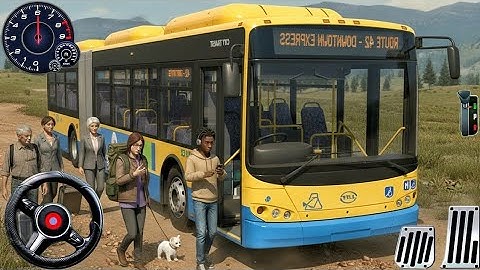 Luxury Coach Bus Simulator 3D - Real Public Transport Simulator 2025 - Bus Game Android Gameplay