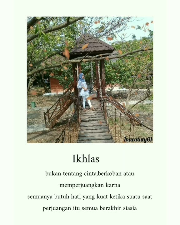 Literasi 30detik #Ikhlas melepasmu