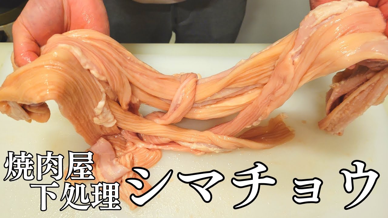 シマチョウ 下 処理