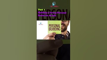 Building a Strong Personal Brand for AI Jobs (B.Tech Students)!! Part 1 #ai #viral #trending