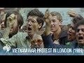 Vietnam Protesters Clash with Police in Grosvenor Square, London (1968) | War Archives