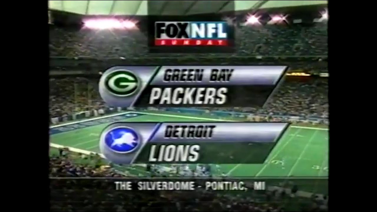 1995-10-29 Green Bay Packers vs Detroit Lions 1995-10-29 Green Bay Packers vs Detroit Lions