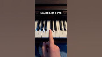 Easy melody that sounds pro 🎹#piano #tutotiral #pianokeys #pianomusic #trythis