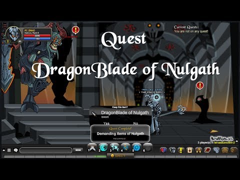 AQW Noticias - Nova Dragon Blade Pink Disponivel na Quest Kindness of  Nulgath..Boa sorte #Deathmacabro