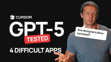 Can GPT-5 One-Shot 4 DIFFICULT Apps in Cursor?