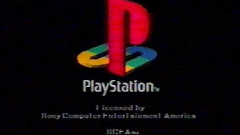 VHS - Sony PS1 Startup