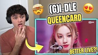 (G)I-DLE 'Queencard' Live Performance REACTION!