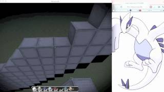 MASSIVE Lugia Pixel Art Minecraft Timelapse - Episode 8 Part #1