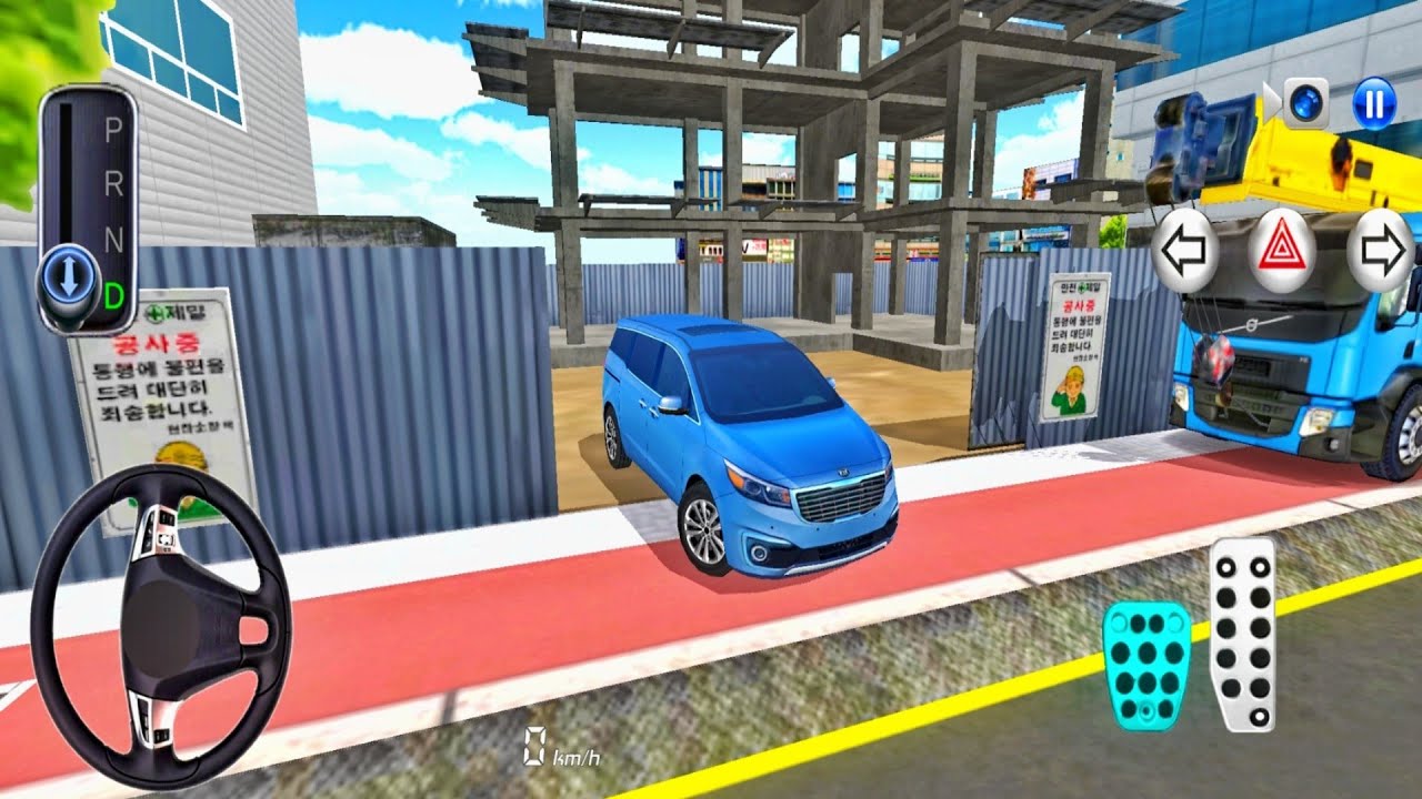 New Kia 🚗Carnival For Parking 3d Driving Class android game play video Car Game #gameplay #cargame