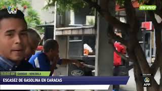 Caracas  Estaciones De Servicio Presentan Escasez De Combustible  Vpitv