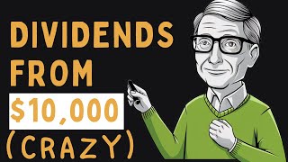 Crazy Dividend Income From $10,000 (Surprising)
