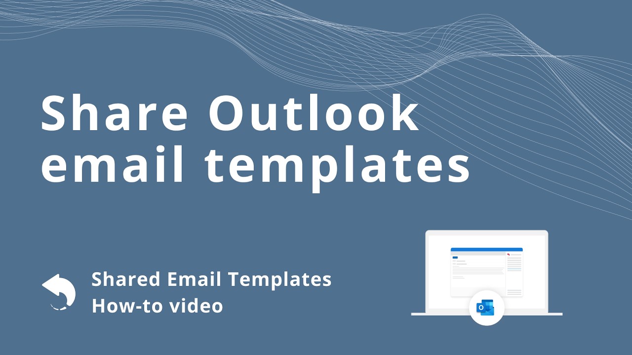 how to use shared email templates in outlook classic,... Share Outlook email templates with other users - YouTube