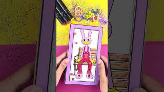 The Amazing Digital Circus Jax pinballs cardboard Game #theamazingdigitalcircus