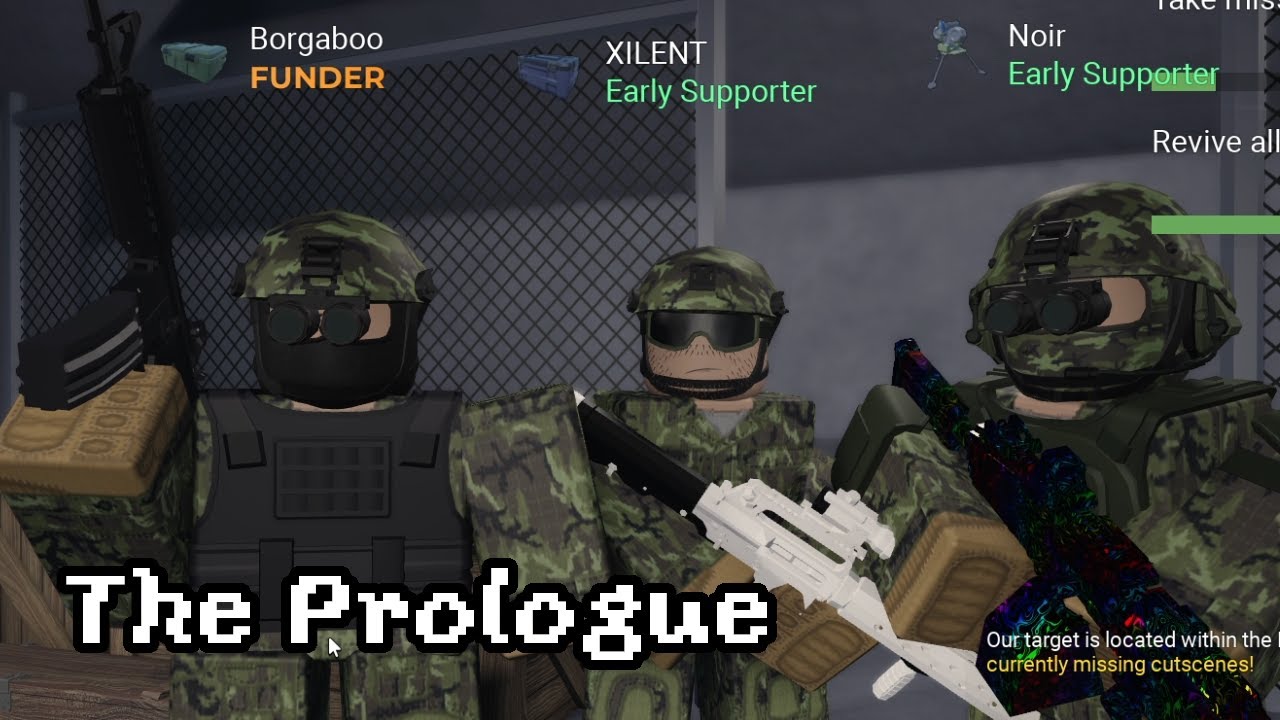 The Prologue Campaign! / Roblox: Reign Fall / Part 2