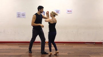 Advanced Salsa Move #171 - The Flick, Catch and Chuck, Extended