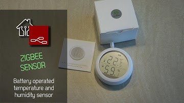Zigbee Temperature and Humidity sensor from MumuBiz