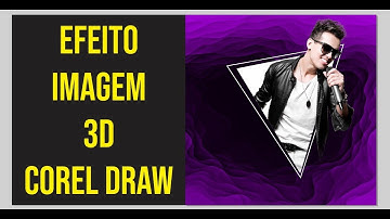 EFEITO 3D EM PANFLETO COREL DRAW TUTORIAL