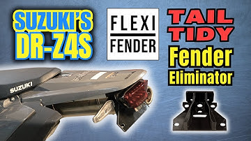 Tail Tidy Fender Eliminator Kit Suzuki DRZ4S | New Modification Flexi Fender