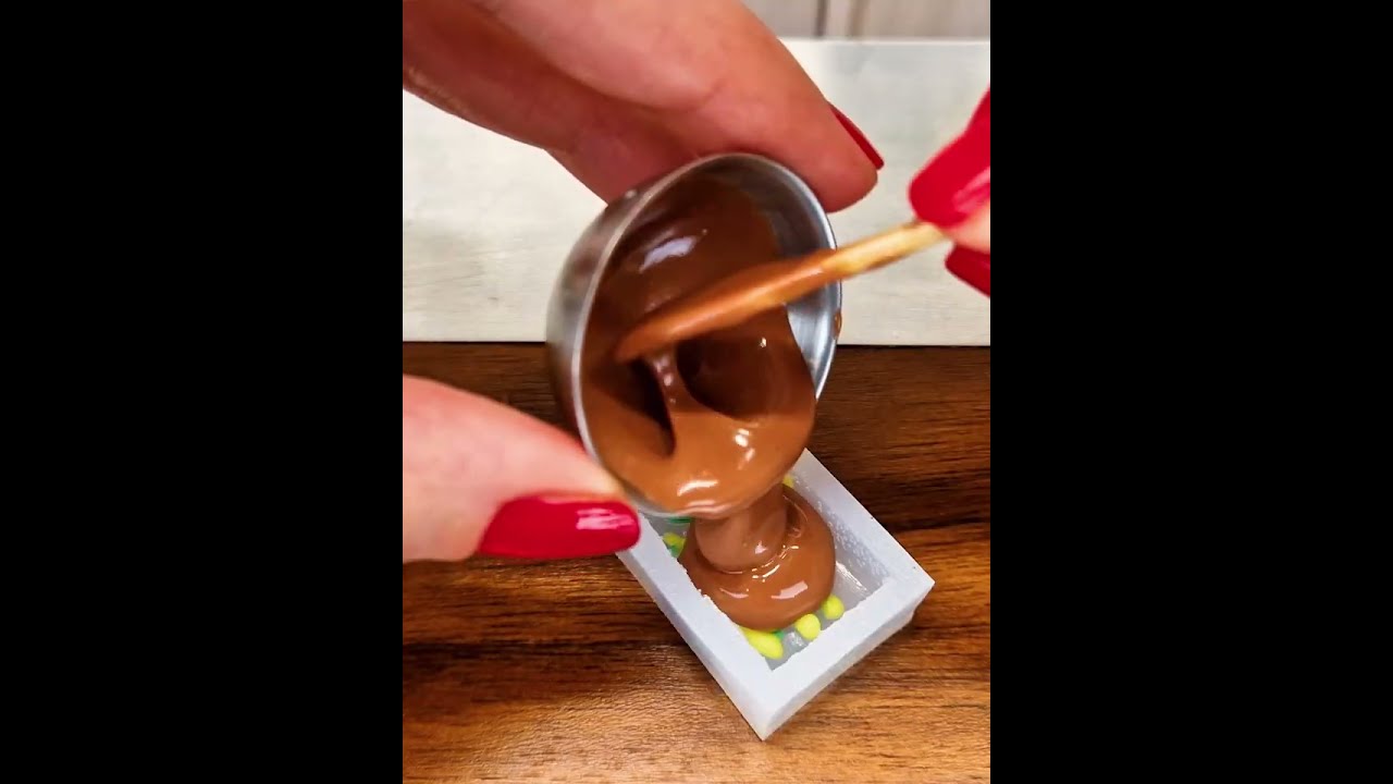 REAL Dubai Chocolate Mini Cooking Food Tiny Kitchen ASMR Dubaichocolate