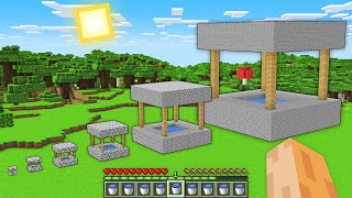 This is ALL SIZE WELL Villager House in Minecraft !!! Giant Biggest Village Challenge !!!