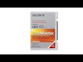 Sony Digital Master Tape Test In 2020 Sony Digital Master Tape Test In 2020