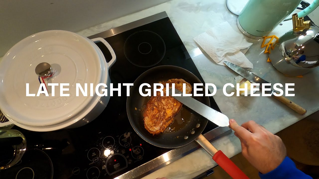 i feel like kenji while i make this late night grilled cheese YouTube