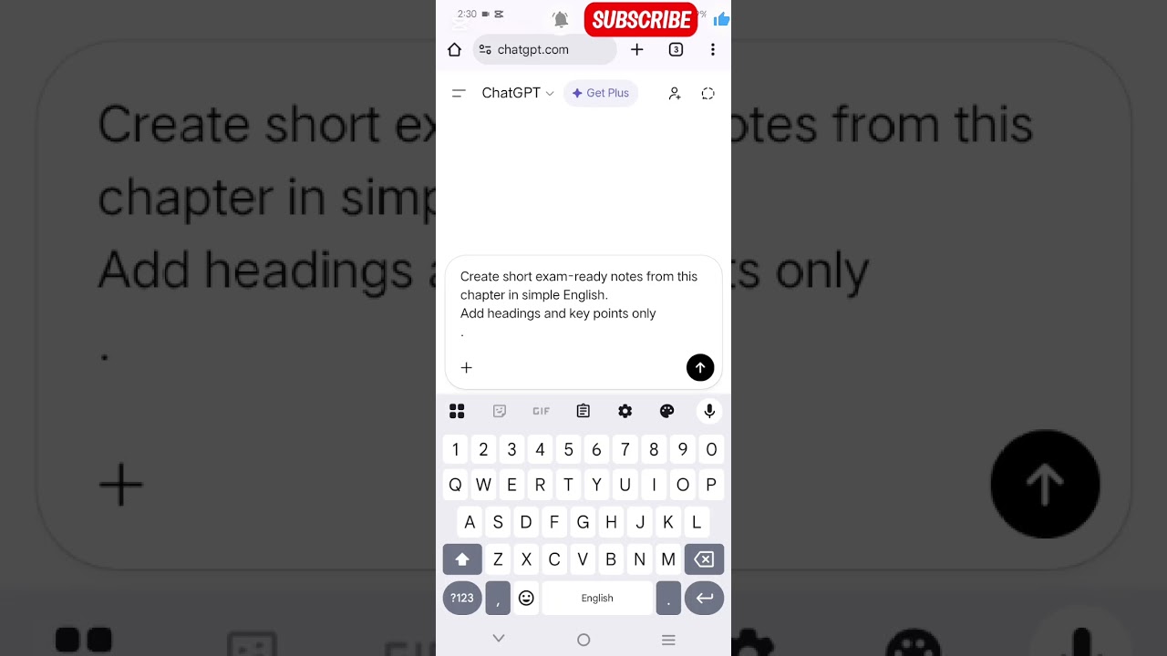 Exam Notes in 30 Seconds 😱 | ChatGPT for Students
