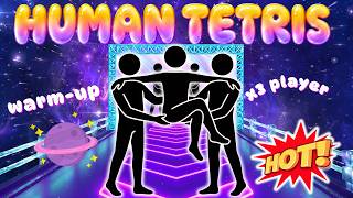 HUMAN TETRIS X 3 PLAYERS 👥 | Team Up & Sync | Immersive Interactive Warm Up screenshot 4