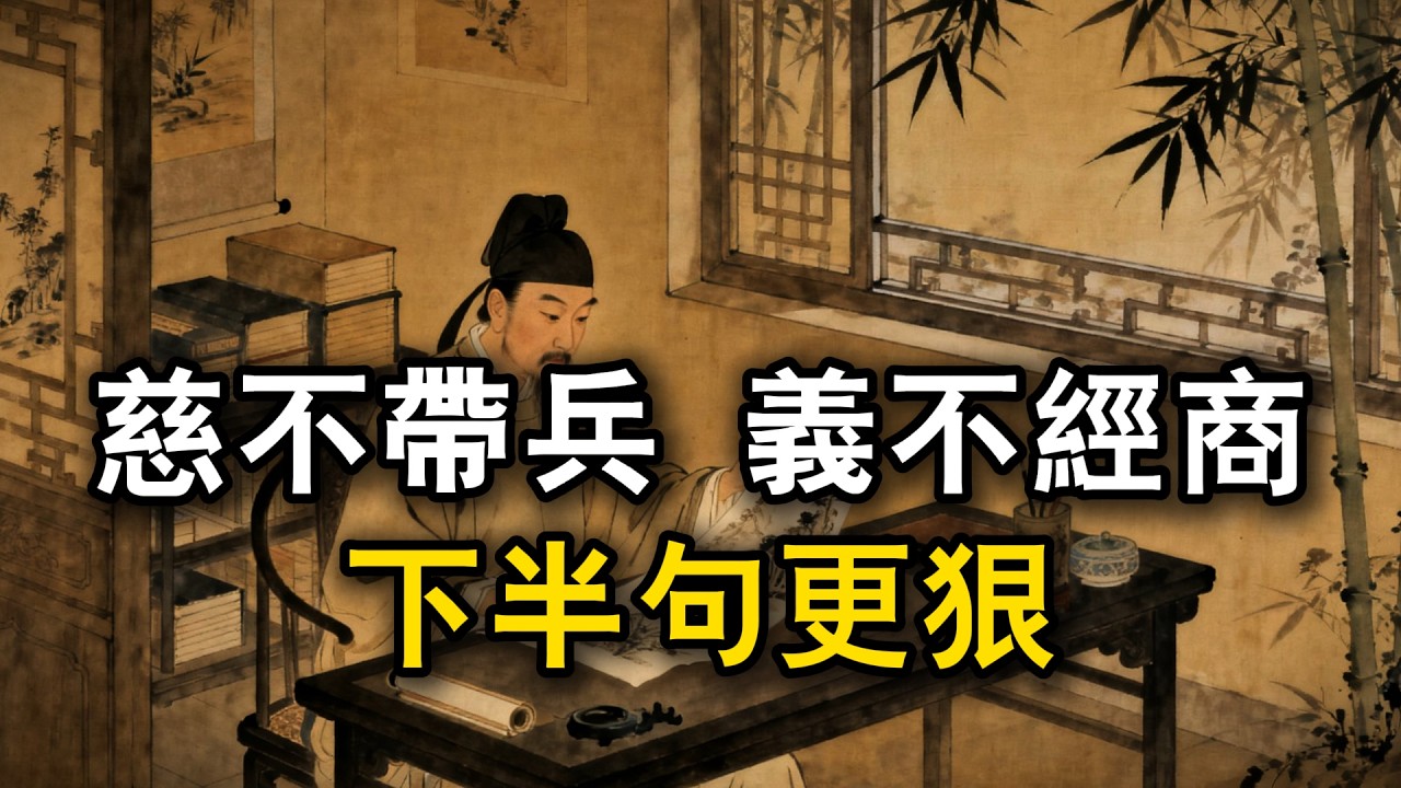 慈不帶兵，義不經商，下半句更狠！#观人识人 #识人术 #强者思維 #認知 #自我提升 #認知覺醒 #爲人處世
