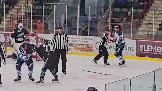 Samuel Levesque 3L Rivière-Du-Loup Vs Jeremy Hossay Marquis Jonquiere 20-12-2024