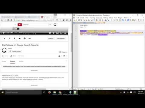 Hide Controls on Embed Youtube Video
