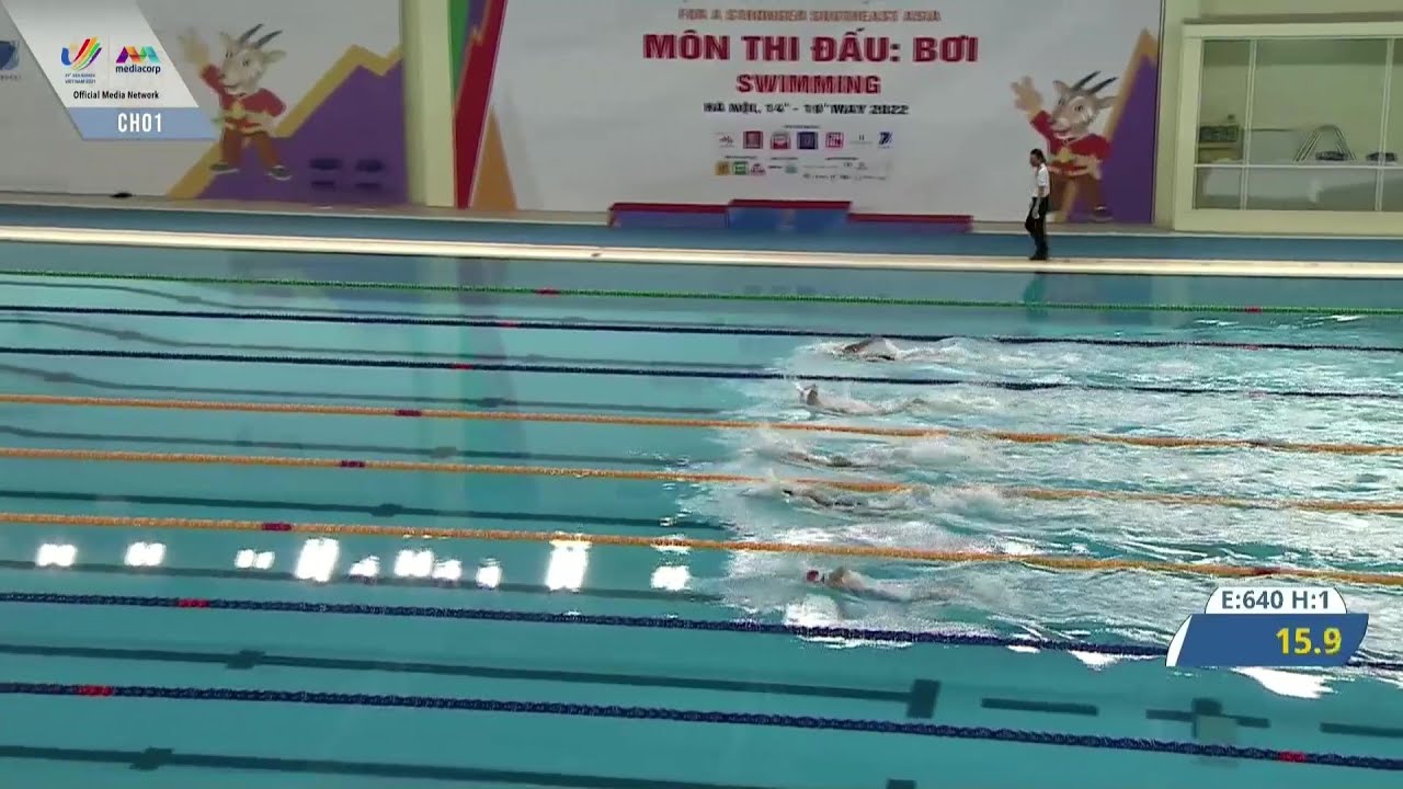 Highlights of the Women's 4x200m Freestyle Final | Swimming | SEA Games 2021