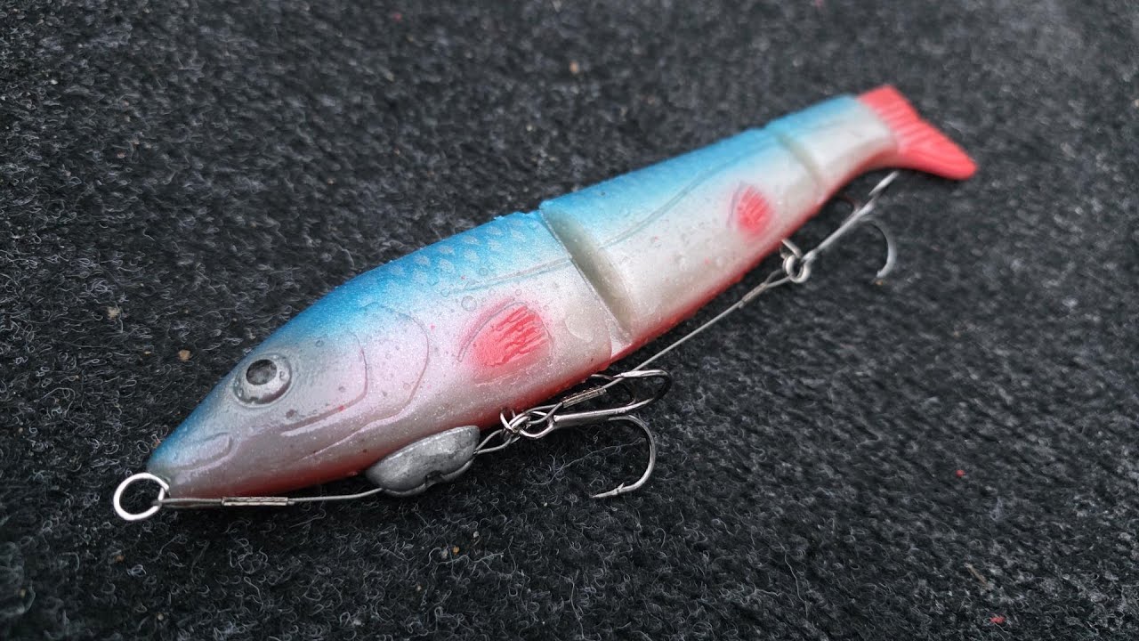 Betesbygge: Swimbait i gummi till gädda!