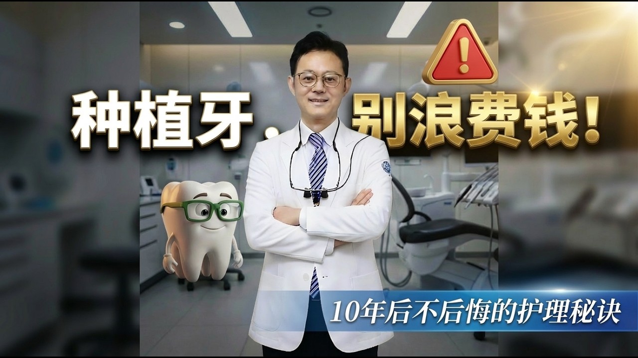 🦷种植牙寿命只有10年？牙医终于说实话了！🦷#shorts #法拉盛 #种植牙