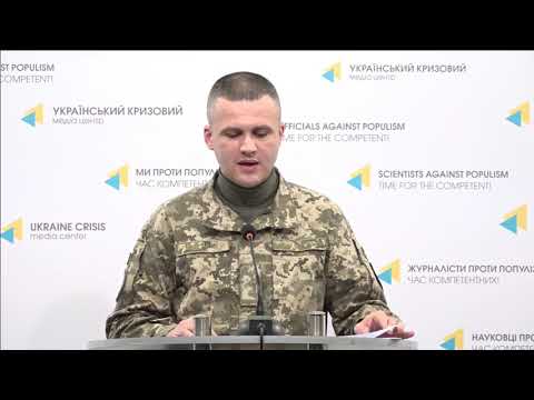 Col. Dmytro Hutsulyak, Ministry of Defense of Ukraine spokesperson. UCMC 21.02.2018