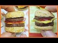 Popin'Cookin' Hamburger vs Hamburger diy candy kit 포핀쿠킨 햄버거 국제판, 일본판