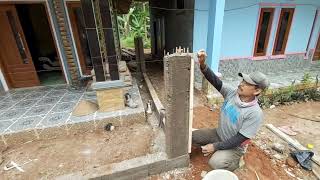 cara mrispang dan tarik benang hingga mlaster tiang pagar minimalis cara mrispang dan tarik benang hingga mlaster tiang pagar minimalis