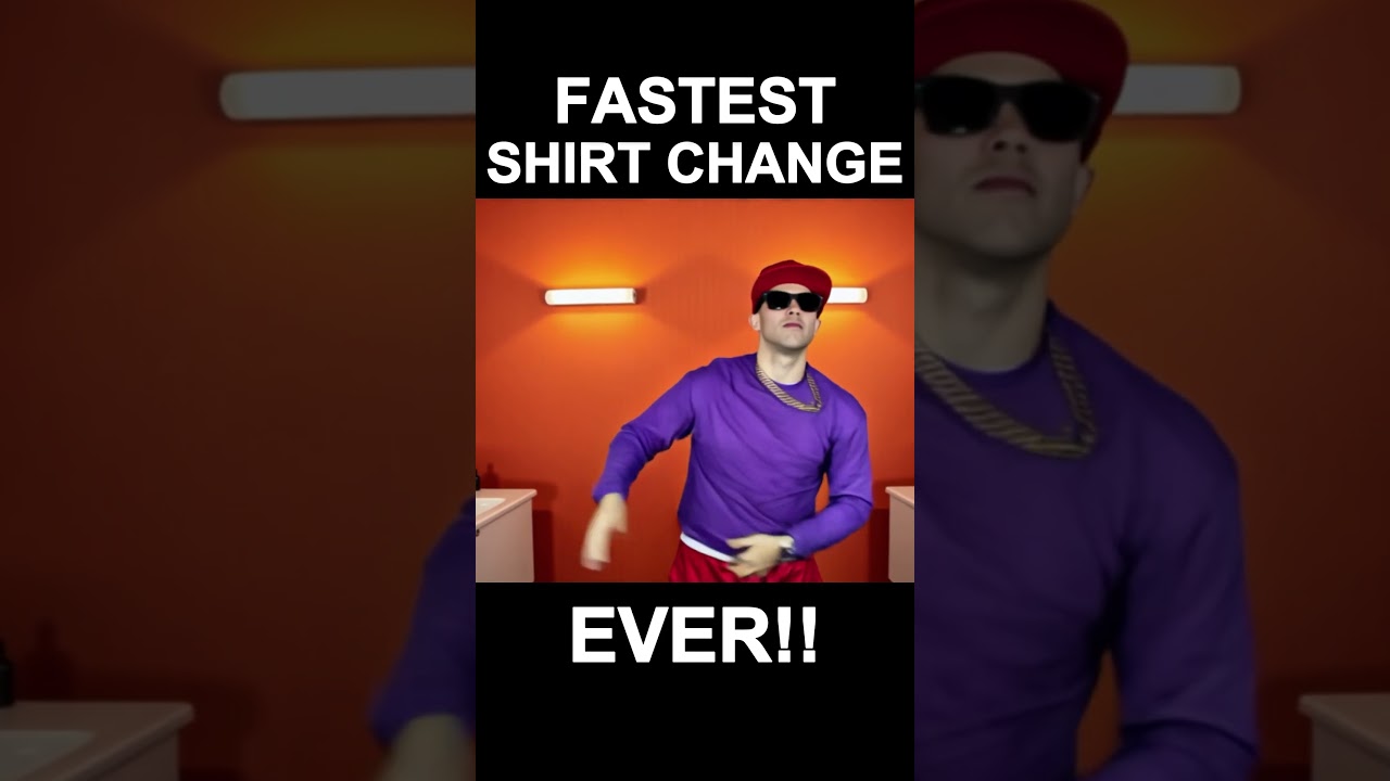Fastest SHIRT change EVER!