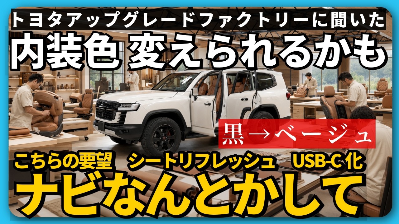 Land Cruiser 300] Upgrades that early model owners genuinely
