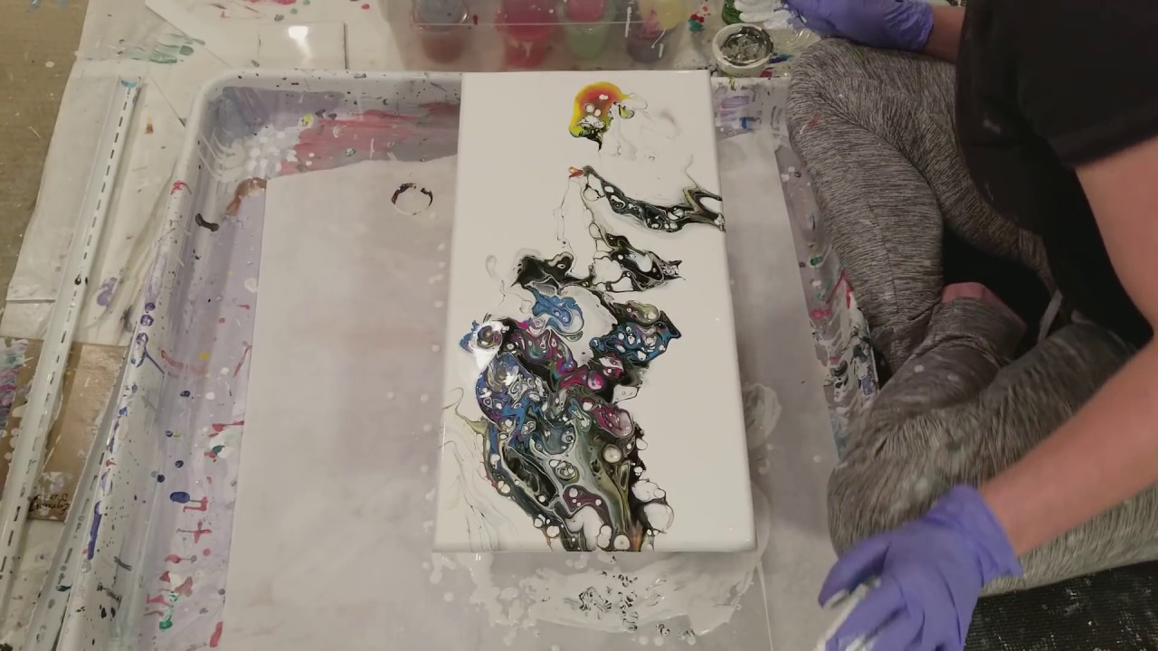 (253) 10x20 acrylic pour on MDF