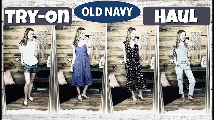 Old Navy Summer Try On Haul!!