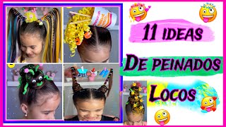 11 ideas de peinados locos fáciles y bonito para el día del niño