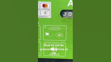 How to use air pressure machine at UK  #london #uk #unitedkingdom #scotland