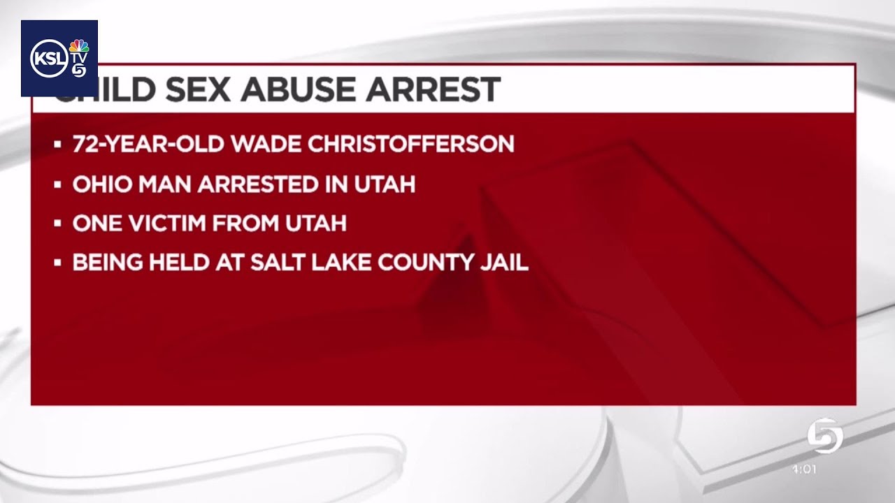 Ohio man arrested in Utah on child sex abuse charges - YouTube